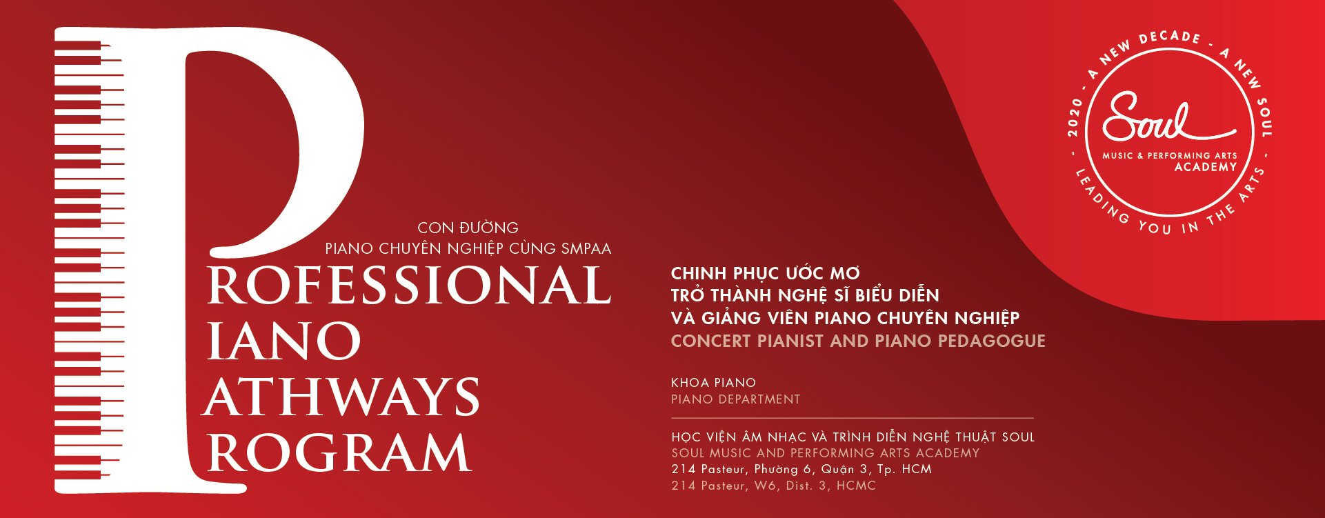 Tuyển dụng Giáo viên Piano cho Chương trình Professional Piano Pathways Program (PPPP)