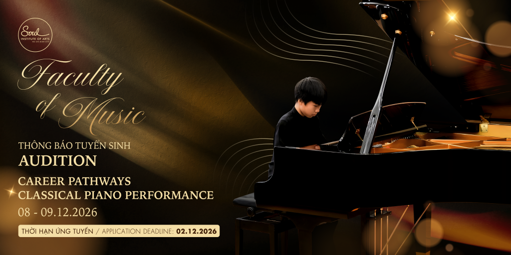 THÔNG BÁO TUYỂN SINH CHƯƠNG TRÌNH CAREER PATHWAYS – CLASSICAL PIANO PERFORMANCE HỌC KỲ I.2027 8
