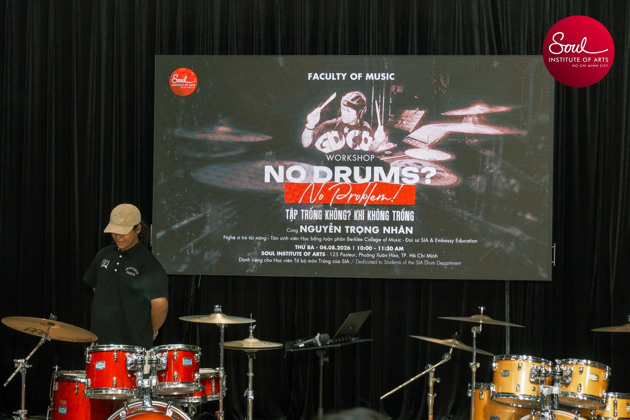 [RECAP] DRUMS WORKSHOP: “NO DRUMS? NO PROBLEM” WITH NGUYỄN TRỌNG NHÂN ✨ 2