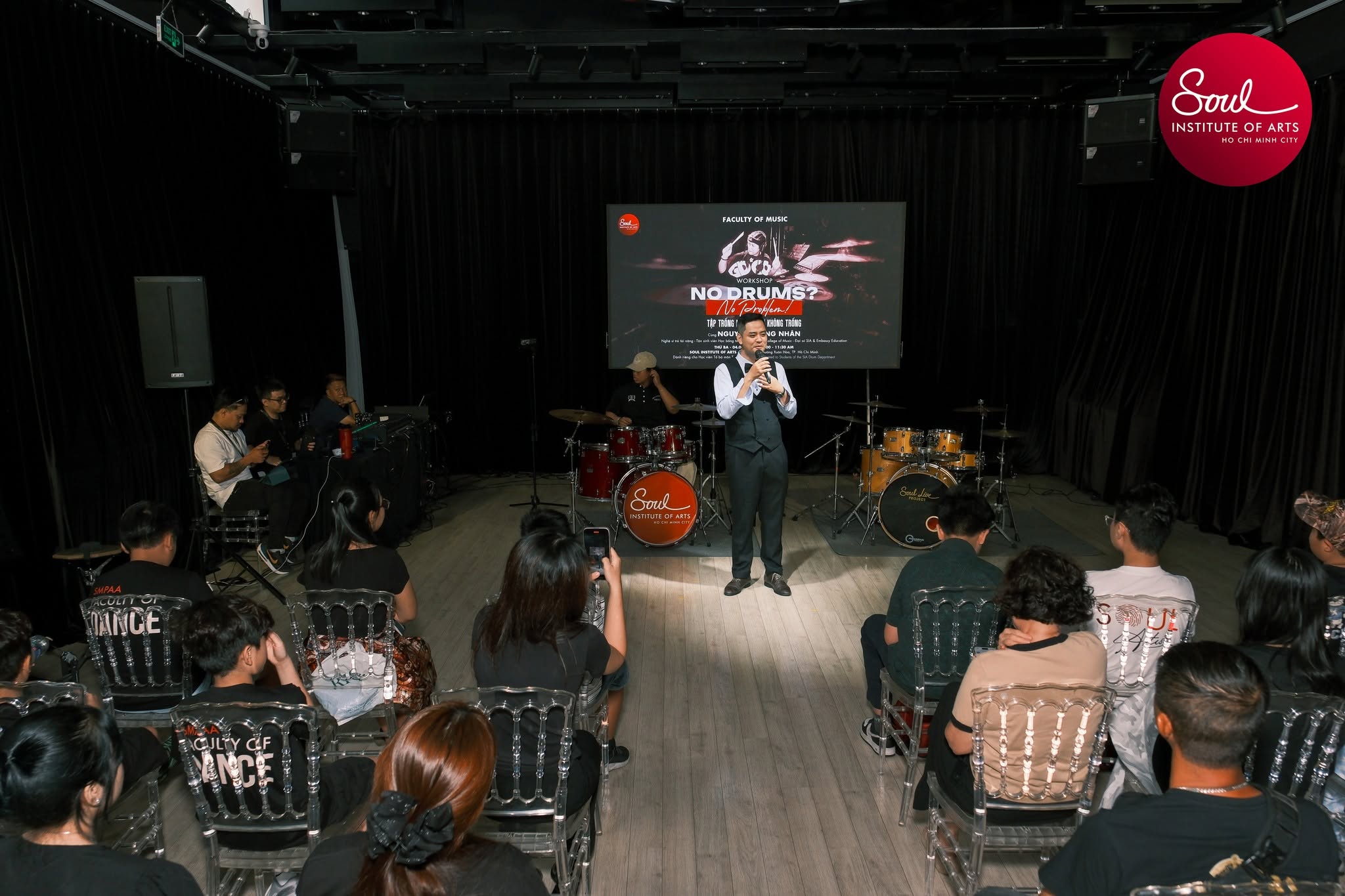 [RECAP] DRUMS WORKSHOP: “NO DRUMS? NO PROBLEM” WITH NGUYỄN TRỌNG NHÂN ✨ 3