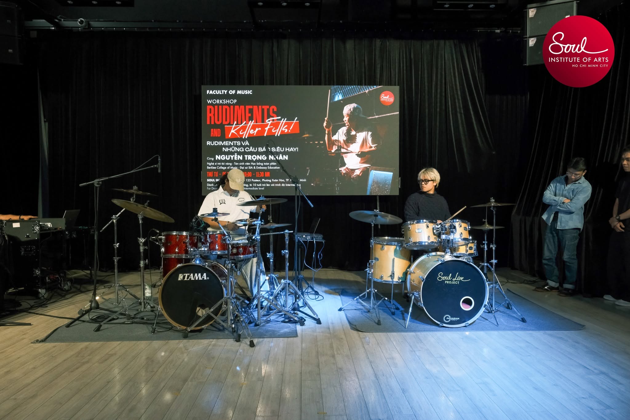 RECAP WORKSHOP DRUMS: "RUDIMENTS VÀ NHỮNG CÂU BÁO SIÊU HAY CÙNG NGUYỄN TRỌNG NHÂN 17