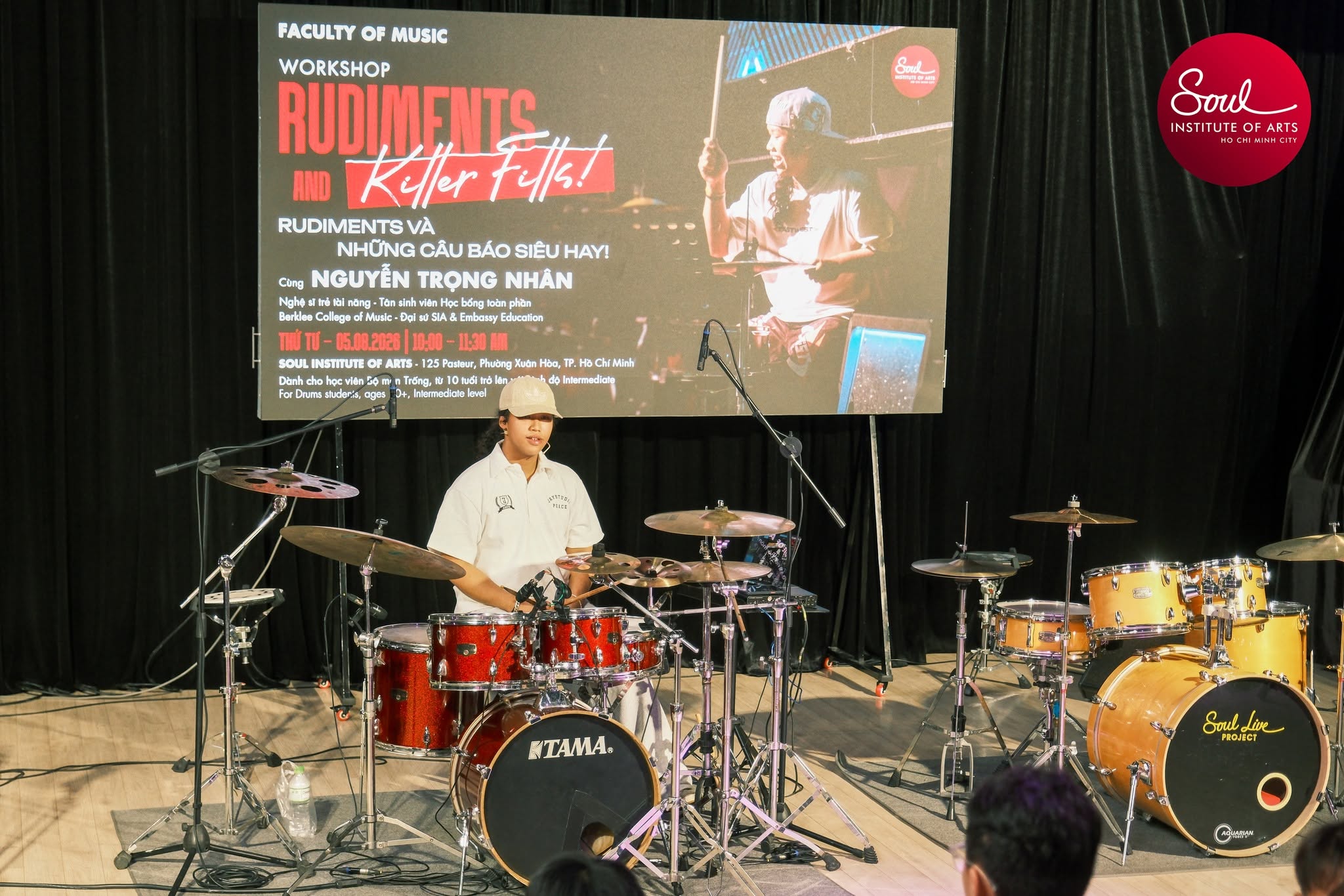 RECAP WORKSHOP DRUMS: "RUDIMENTS VÀ NHỮNG CÂU BÁO SIÊU HAY CÙNG NGUYỄN TRỌNG NHÂN 13
