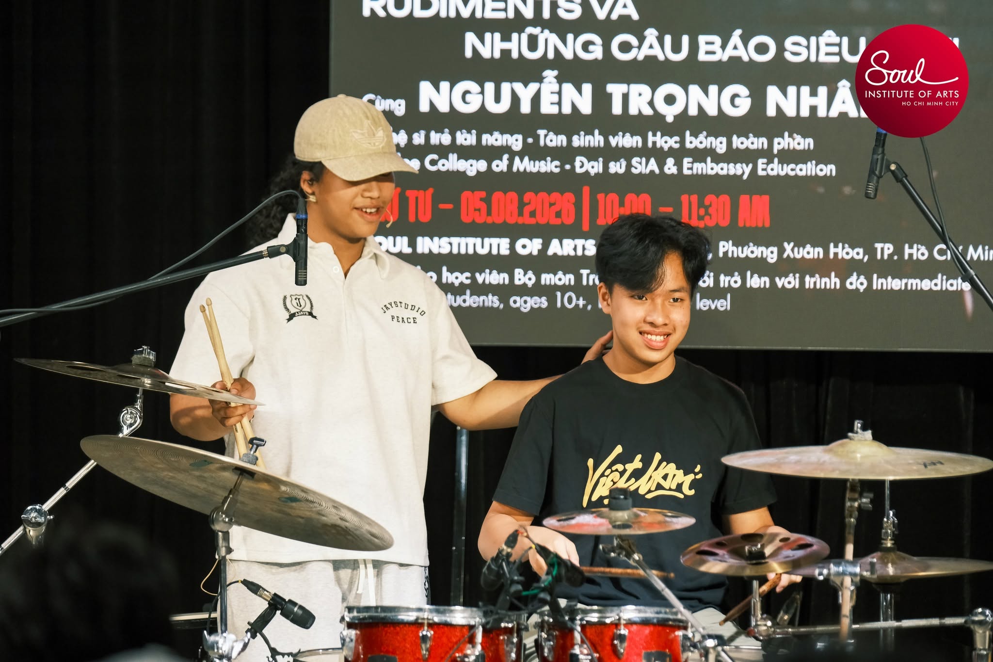 RECAP WORKSHOP DRUMS: "RUDIMENTS VÀ NHỮNG CÂU BÁO SIÊU HAY CÙNG NGUYỄN TRỌNG NHÂN 8