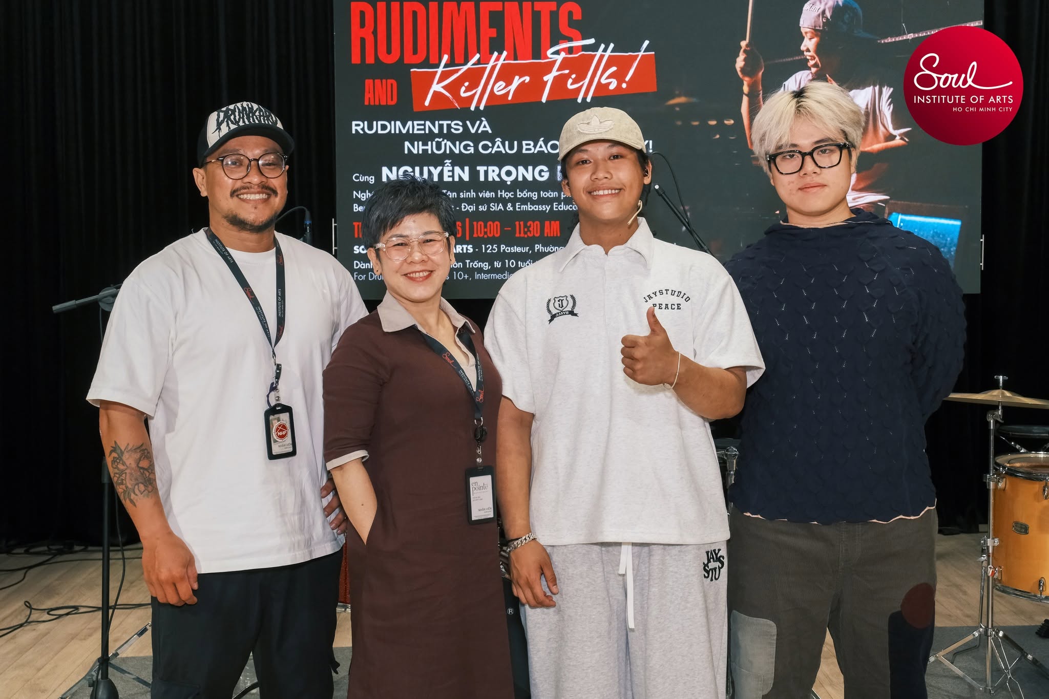 RECAP WORKSHOP DRUMS: "RUDIMENTS VÀ NHỮNG CÂU BÁO SIÊU HAY CÙNG NGUYỄN TRỌNG NHÂN 19