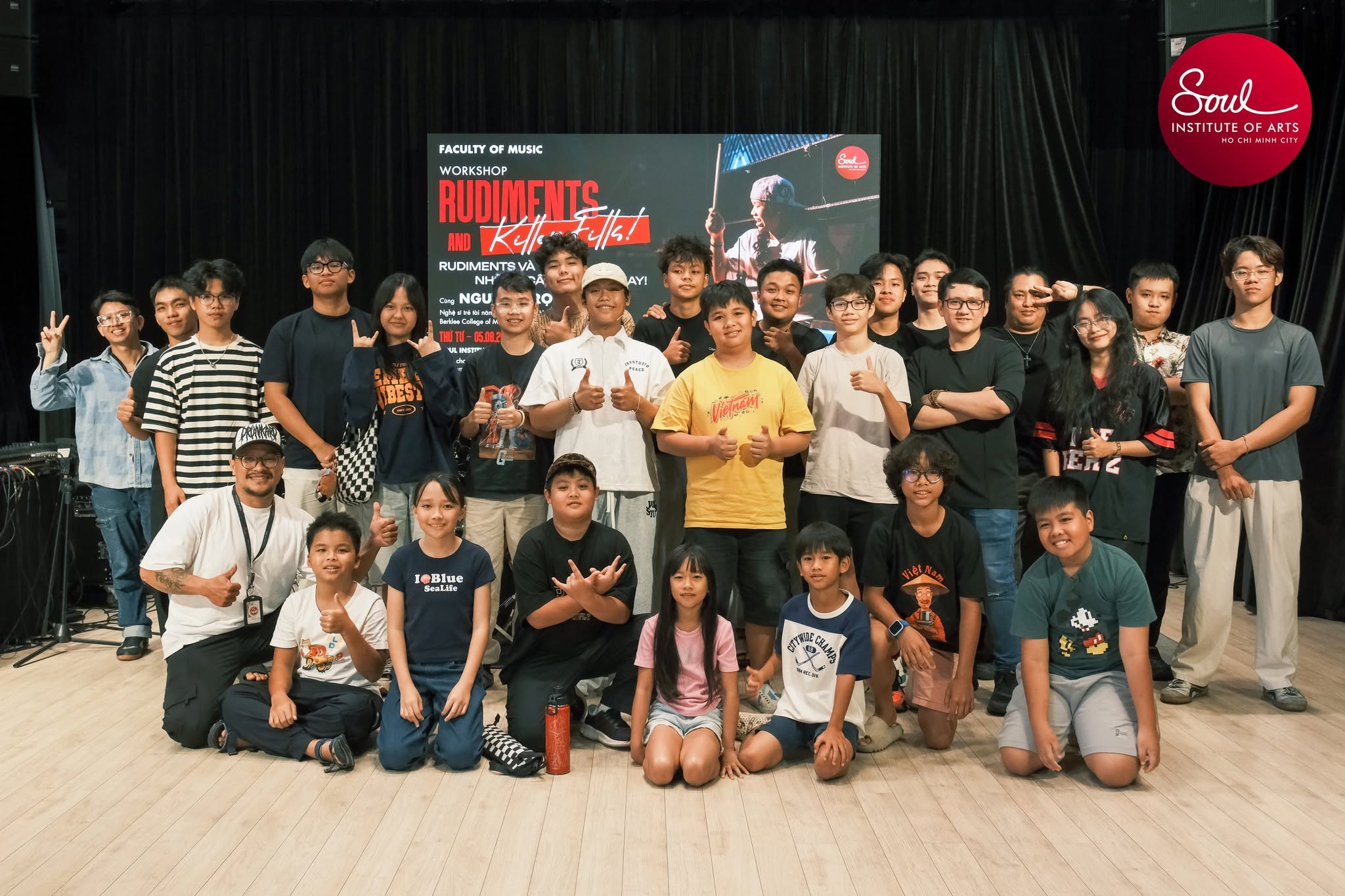 RECAP WORKSHOP DRUMS: "RUDIMENTS VÀ NHỮNG CÂU BÁO SIÊU HAY CÙNG NGUYỄN TRỌNG NHÂN 5