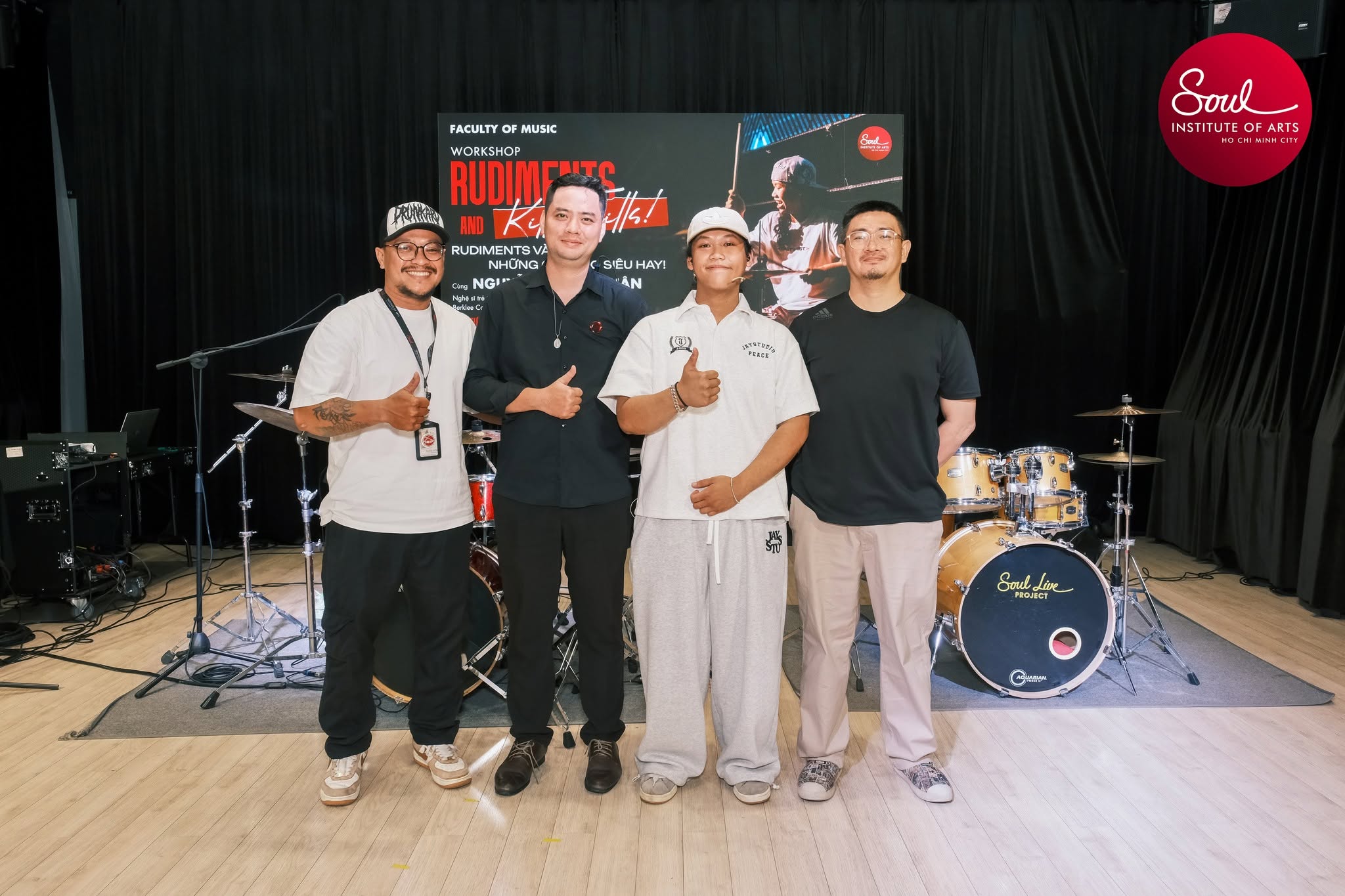 RECAP WORKSHOP DRUMS: "RUDIMENTS VÀ NHỮNG CÂU BÁO SIÊU HAY CÙNG NGUYỄN TRỌNG NHÂN 18