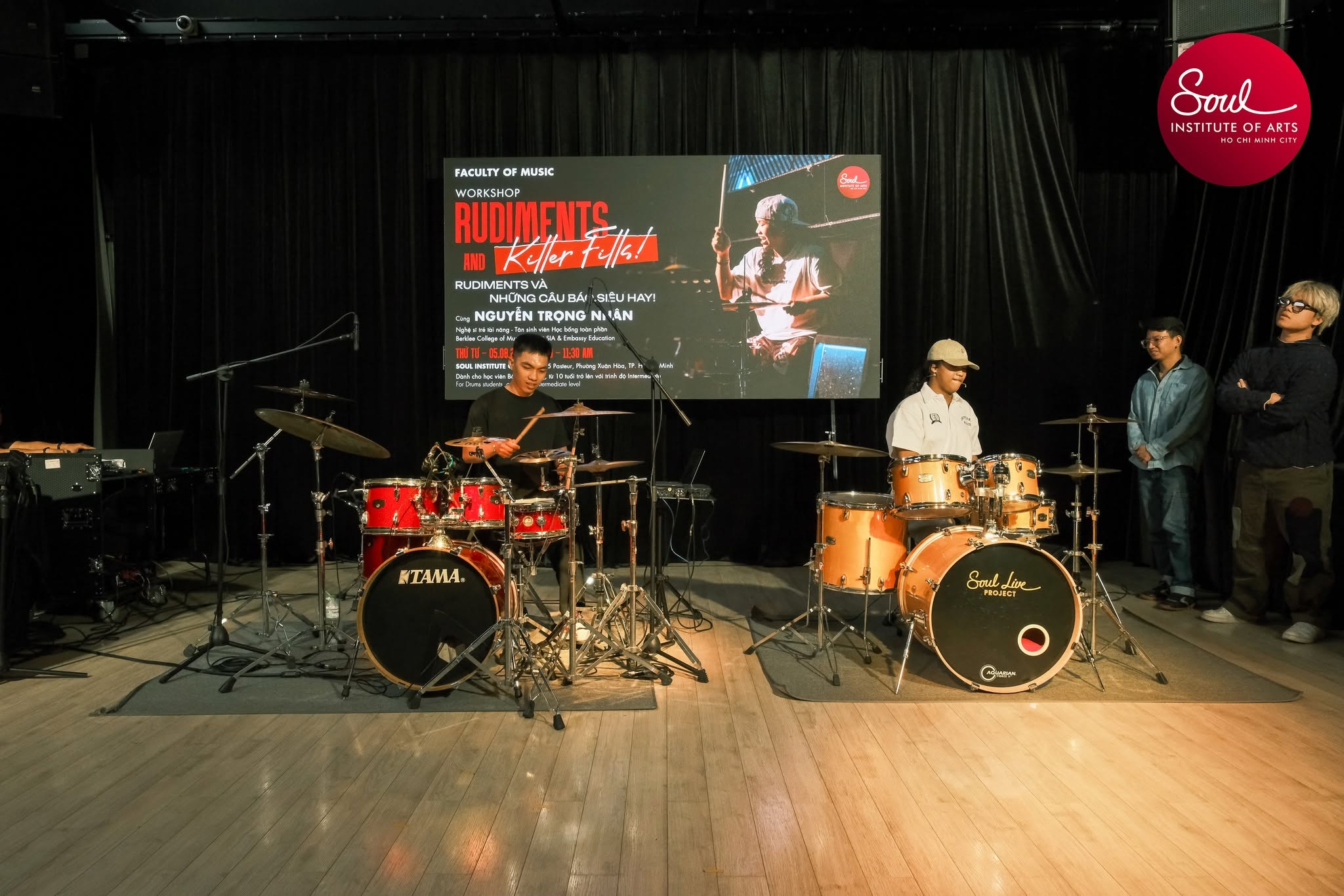 RECAP WORKSHOP DRUMS: "RUDIMENTS VÀ NHỮNG CÂU BÁO SIÊU HAY CÙNG NGUYỄN TRỌNG NHÂN 16