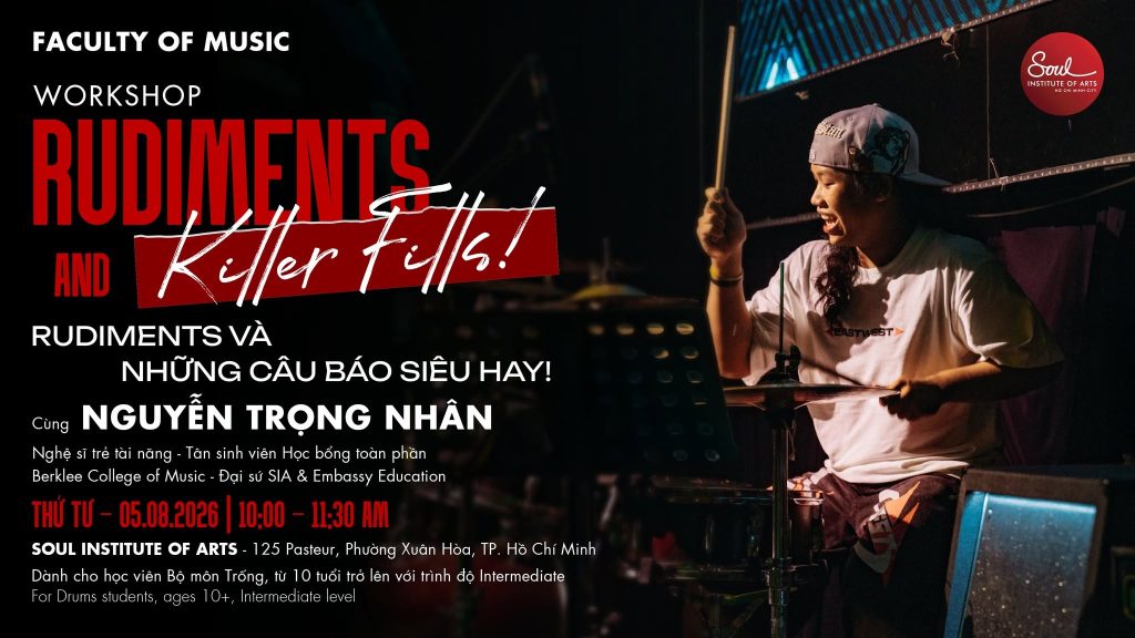RECAP DRUMS WORKSHOP: “RUDIMENTS & KILLER FILLS” WITH NGUYỄN TRỌNG NHÂN 86
